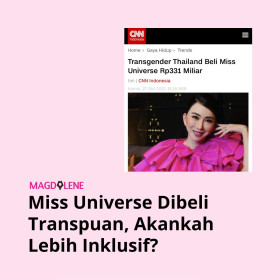 Miss Universe Dibeli Transpuan